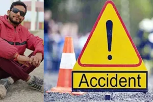 लखीमपुर खीरी: भूसा भरी ट्रैक्टर-ट्रॉली की टक्कर से बाइक सवार युवक की मौत, चालक फरार