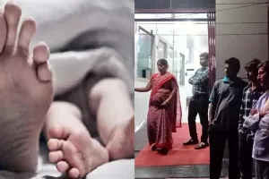 पीलीभीत: जच्चा-बच्चा की मौत के बाद अस्पताल में हंगामा, स्टाफ ने खुद को किया कमरे में बंद