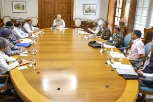 PM मोदी के अगुवाई में हो रही हाईलेवल मीटिंग खत्म, राजनाथ सिंह और एस जयशंकर भी रहे मौजूद