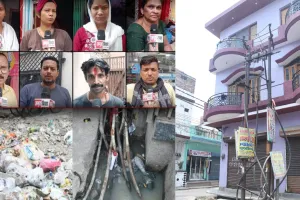 अमृत विचार आपके द्वार: त्रिवेणी नगर में गंदा और बदबूदार पानी कर रहा लोगों को बीमार, देखें Video