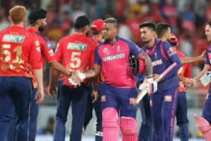 IPL 2025: वढेरा और शशांक का अर्धशतक, पंजाब किंग्स ने राजस्थान रॉयल्स के सामने रखा 220 रन का लक्ष्य 