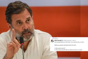 ऑपरेशन सिंदूरः राहुल गांधी ने साधा पीएम मोदी पर निशाना, कहा- देश को सच जानने का हक है...