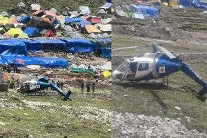 केदारनाथ धाम में फिर हुआ हादसा, हेली एम्बुलेंस हुआ क्रैश, लैंडिंग के दौरान टूटा टेल रोट