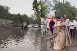 दिल्लीः मुख्यमंत्री ने भारी बारिश के बाद सड़कों का किया निरीक्षण, अधिकारियों को दिए ये जरूरी निर्देश
