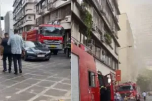 Mumbai Fire Accident: धूं-धूंकर के जला दक्षिण का शोरूम, लगी भीषण आग, आठ लोगों की बचाई गई जान