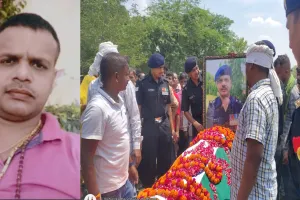 कासगंज : छुट्टी पर गांव आए सेना के सूबेदार की हृदय गति रुकने से निधन, गांव में शोक का माहौल