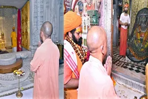 अयोध्या: मुख्यमंत्री योगी ने हनुमानगढ़ी में लगाई हाजिरी, श्रीरामलला का किया दर्शन-पूजन