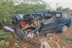 राजस्थान के पाली में भीषण सड़क हादसा: एक ही परिवार के चार लोगों की मौत, तीन अन्य घायल