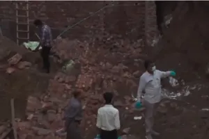 दिल्ली के पहाड़गंज में बड़ा हादसा: निर्माणाधीन इमारत गिरने से 2 लोगों की मौत, एक घायल 