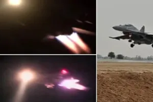 देश में पहली बार गंगा एक्सप्रेसवे पर रात में भी लड़ाकू विमानों ने किया युद्धाभ्यास, राफेल-सुखोई व जगुआर की नाइट लैंडिंग