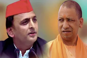 उन्हें हाता नहीं भाता, तिलक नहीं लुभाता, पार्टी मुख्यालय पर बोले अखिलेश यादव- Outgoing CM है 'योगी आदित्यनाथ'