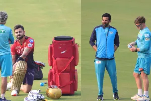 इकाना में होगा लखनऊ-बंगलूरू का मैच,  Practice Session में खिलाड़ियों ने की जी-तोड़ मेहनत