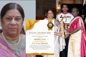 केजीएमयू की कुलपति को मिला पद्मश्री सम्मान, राष्ट्रपति द्रौपदी मुर्मू ने डॉ. सोनिया नित्यानंद को किया सम्मानित 