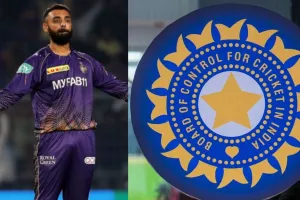 CSK vs KKR: आचार संहिता का उल्लंघन करते पाए गए वरुण चक्रवर्ती, BCCI का एक्शन, इस बात के लिए ठोका जुर्माना  