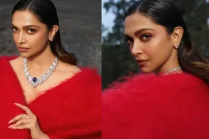 दीपिका पादुकोण ने स्वीडन में बिखेरा जलवा, कार्टियर हाई ज्वेलरी इवेंट में रेड ड्रेस वाला लुक हुआ वायरल 
