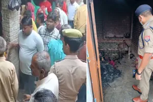 बिजनौर: दर्दनाक! जान बचाकर भाग भी नहीं सका लकवाग्रस्त बुजुर्ग दंपति...जिंदा जलकर दोनों की मौत