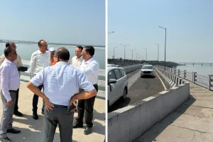 पटना की तर्ज पर कानपुर में बनेगा गंगा पथ और रिवर फ्रंट, मॉडल देखने अधिकारियों की टीम भ्रमण करने पहुंची, बारीकियों को समझा