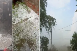 बादल छाने से शहर में बदला मौसम, ग्रामीण इलाकों में हुई बारिश