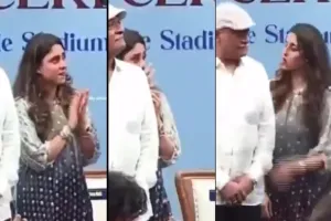 'Rohit Sharma Stand : पति को मिला सम्मान तो भावुक होकर रो पड़ीं पत्नी रितिका