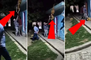 Bareilly Viral video-पति पर सवार हुआ वहशीपन ! पत्नी को घर की छत से उल्टा लटकाया