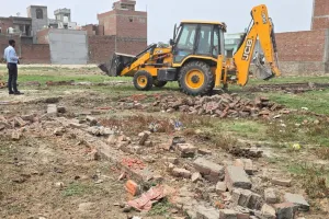 बरेली में बीडीए की बड़ी कार्रवाई, चार अवैध कॉलोनियों पर चला बुलडोजर