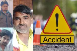 कासगंज: कैंटर ने स्कूटी सवार मामा सहित दो भांजों को रौंदा, मौत से परिजनों में मचा कोहराम