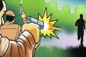 मुरादाबाद: गो तस्करों से पुलिस की मुठभेड़, एक के पैर में लगी गोली, दूसरा फरार