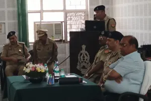 मुरादाबाद: डॉ भीमराव अंबेडकर पुलिस अकादमी पहुंचे पूर्व डीजीपी बृजलाल, वर्चुअल कक्षा में किया प्रतिभाग 