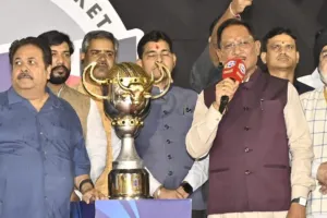 CCPL लीग का भव्य आयोजन, बोले CM साय- प्रतिभावान खिलाड़ियों को खेलने का मिला मौका 