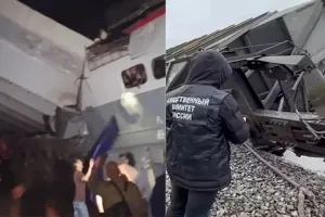 रूस में भीषण रेल हादसा: पुल ढहने के कारण पटरी से उतरी ट्रेन, 7 की मौत, 69 घायल
