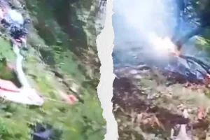 केदारनाथ धाम के पास क्रैश हुआ हेलिकॉप्टर, 7 लोगों की मौत, CM धामी ने जताया दुख