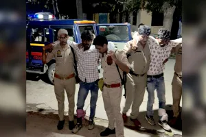 बदायूं : लूट की योजना बनाते चार बदमाश मुठभेड़ के बाद गिरफ्तार