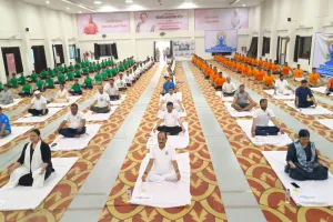 अंतर्राष्ट्रीय योग दिवस: महर्षि पतंजलि की जन्मस्थली से निकला 'करो योग रहो निरोग' का संदेश