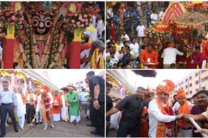 अहमदाबाद में भगवान जगन्नाथ की रथयात्रा शुरू, उमड़े हजारों श्रद्धालु, सीएम पटेल ने की ‘पहिंद विधि’, अमित शाह ने उतारी आरती