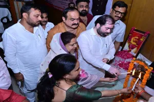 दानवीर भामाशाह ने राष्ट्र के विकास के लिये न्यौछावर किया अपना सर्वस्व : सतीश शर्मा