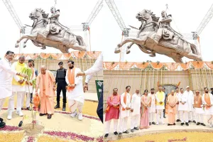 बहराइच में बोले सीएम योगी- 'डबल इंजन' वाली सरकार महाराजा सुहेलदेव के साथ अन्याय नहीं होने देगी