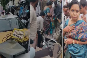 Overspeeding in Lucknow: कार सवार महिला ने कई गाड़ियों में टक्कर मार तीन को कुचला, एक की मौत