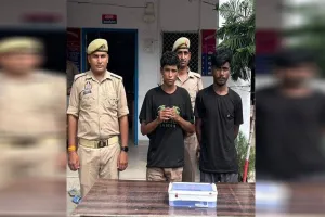 पीलीभीत: वर्कशॉप और मकान में सेंध लगाने वाले दो चोर गिरफ्तार...डीवीआर व नकदी बरामद 