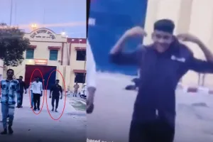 लखनऊ : जेल से रिहा होते ही दलालों ने बनाई रील, सोशल मीडिया पर वायरल...