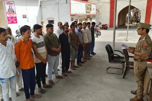 अमरोहा: 50 से अधिक अपराधियों का कराया सत्यापन, दी हिदायत