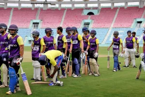 फॉल्कंस टीम में जगह बनाने को दिखाया दम, इकना स्टेडियम पर आयोजित किया गया ट्रॉयल