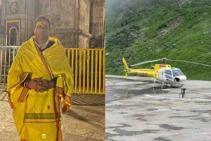 केदारनाथ में प्रतिबंध के बाद भी हेलीकॉप्टर लेकर पहुंचे बीकेटीसी अध्यक्ष हेमंत द्विवेदी     