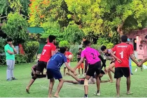 विद्यार्थी परिषद ने आयोजित की कबड्डी प्रतियोगिता, शुरू की 'खेलो भारत' आयाम की पहल