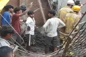 कन्नौज में निर्माणाधीन मकान का लिंटर गिरा, दो की मौत, एक गंभीर