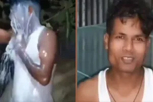OMG: मैं आज से आजाद हूं... युवक का हुआ तलाक तो दूध से स्नान कर मनाया जश्न