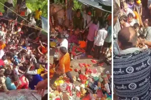 Mansa Devi Mandir Stampede : मनसा देवी मंदिर भगदड़ में एक बालक समेत UP के चार श्रद्धालुओं की मौत, सीएम योगी ने जताया दुख 