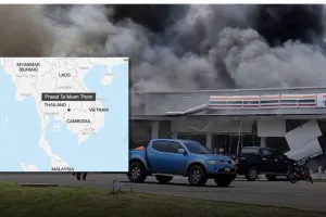 सीमा विवाद को लेकर कंबोडिया पर थाईलैंड की सैन्य कार्रवाई: F-16 जेट से बोला हमला, 9 सिविलियन की मौत 