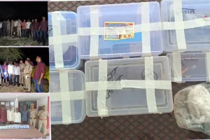 बांदा में पुलिस और  बदमाशों के बीच हुई मुठभेड़: गिरोह बकरी चोरी की घटनाओं को देता था अंजाम, 26 बकरियां की बरामद