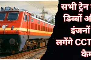 भारतीय रेलवे का बड़ा कदम: सभी ट्रेन के डिब्बों और इंजनों में लगेंगे CCTV कैमरे