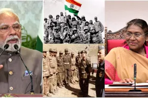 कारगिल विजय दिवसः जवानों की असाधारण वीरता दृढ़ निश्चय का प्रतीक..., राष्ट्रपति मुर्मू और पीएम मोदी ने किया शहीदों को किया नमन